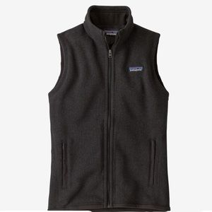 Patagonia Better Sweater Fleece Vest Black - Women’s Size Medium